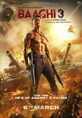 Baaghi 3 (2020) poster