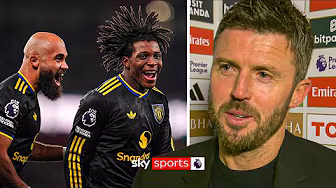 Michael Carrick reacts to Man Utd's 3-2 win over Arsenal |"It's a collective feeling" 🔴