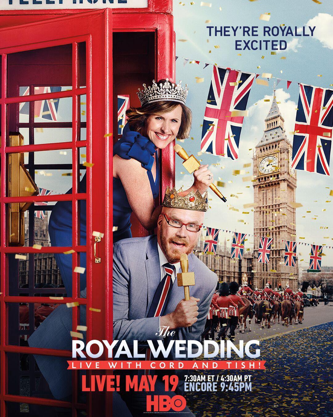 Poster The Royal Wedding Live with Cord and Tish!
