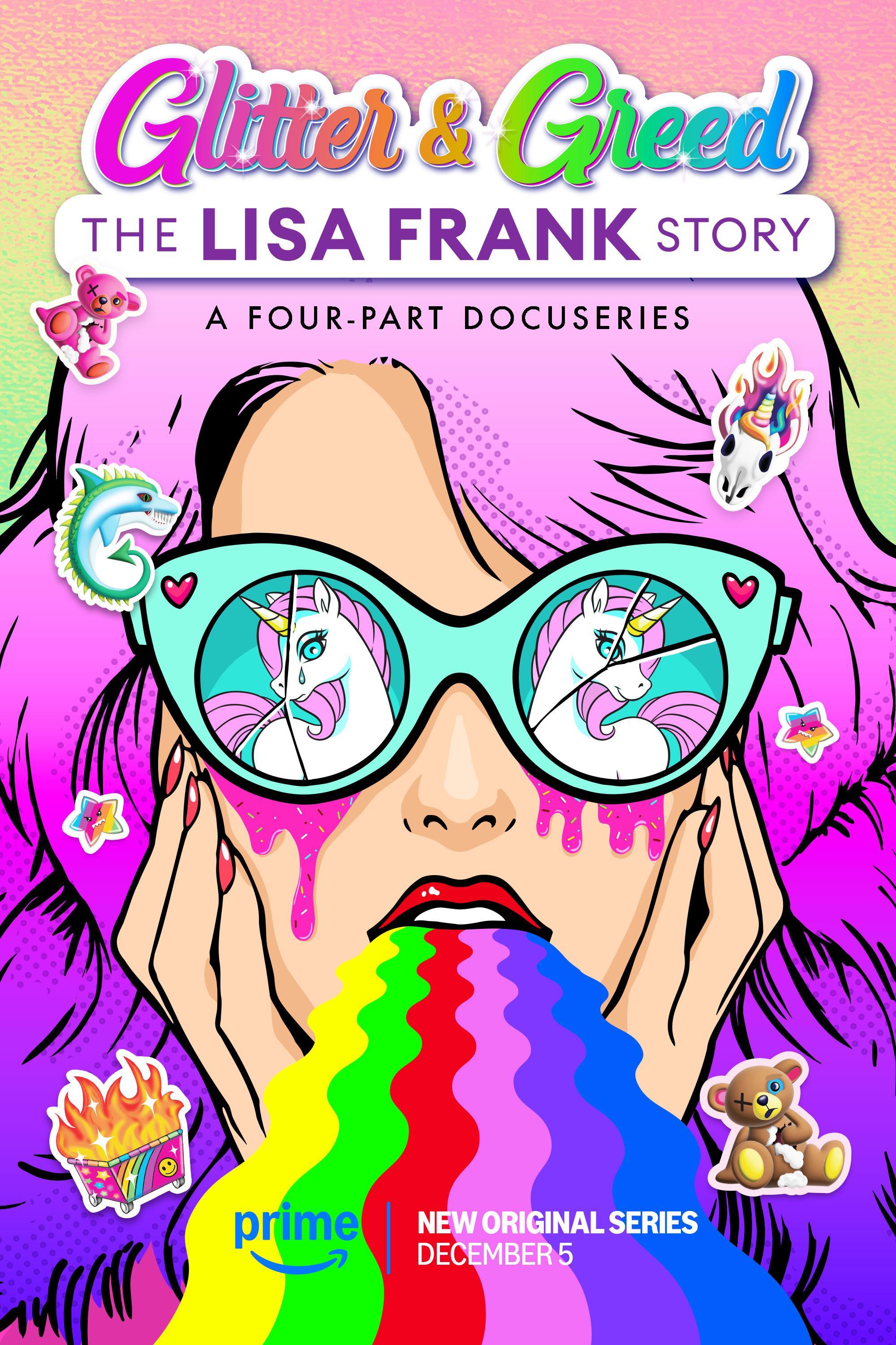 Poster Glitter and Greed: The Lisa Frank Story