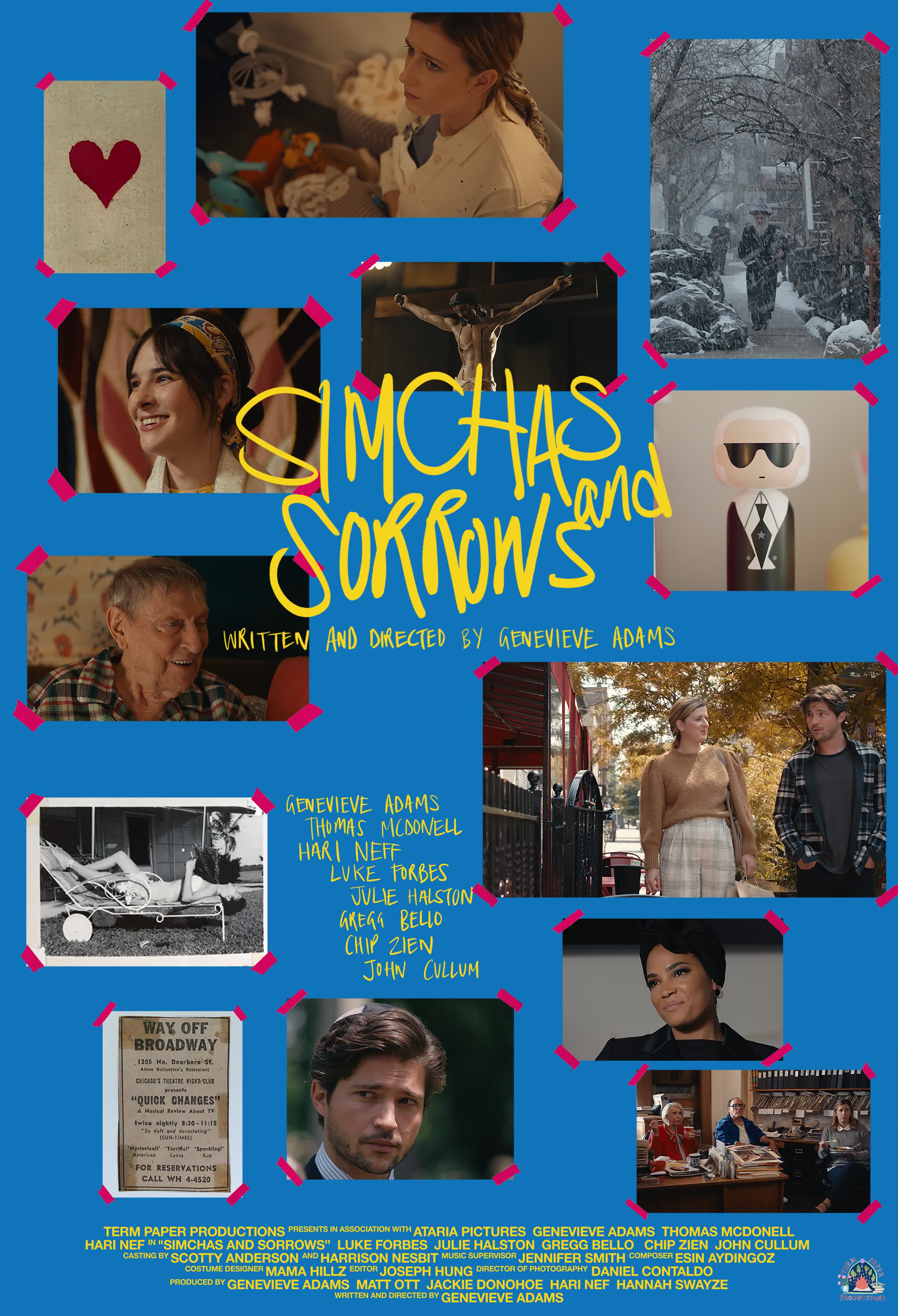 Poster Simchas and Sorrows