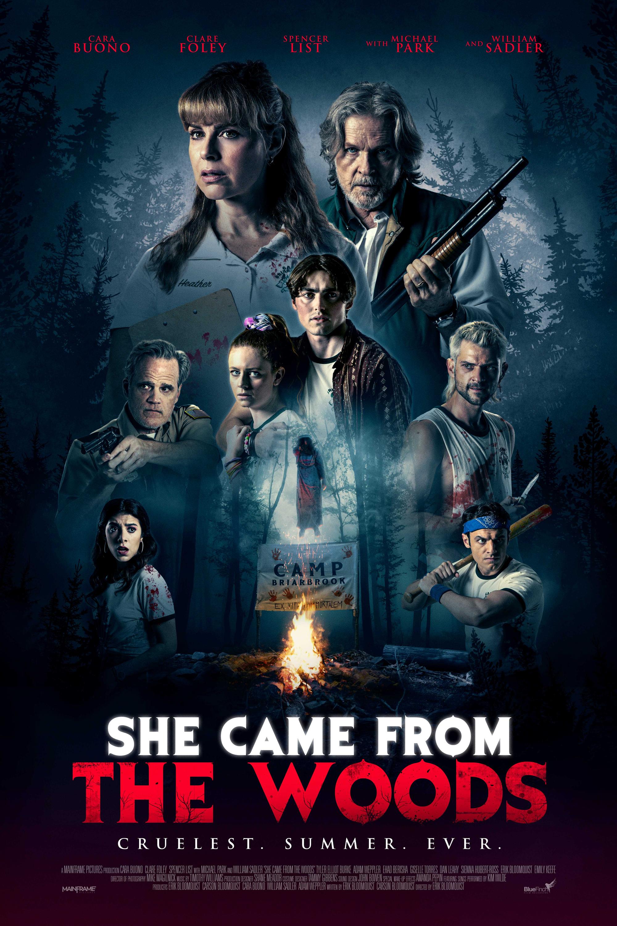 Poster She Came from the Woods