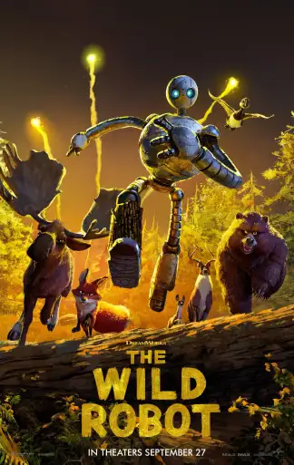 The Wild Robot (2024) poster
