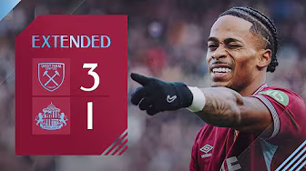 Hammers Take Second Consecutive Win🔥 | West Ham 3-1 Sunderland | Premier League Extendend Highlights
