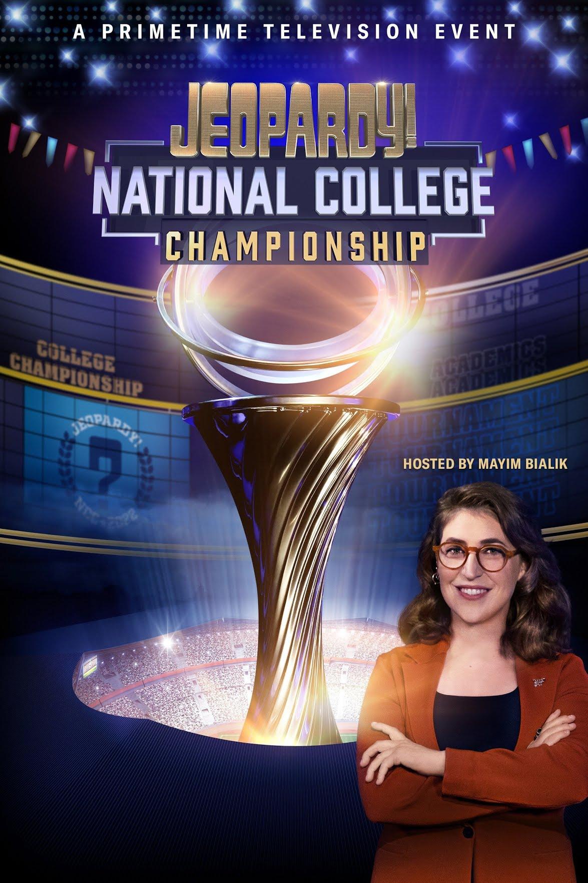 Poster Jeopardy! National College Championship