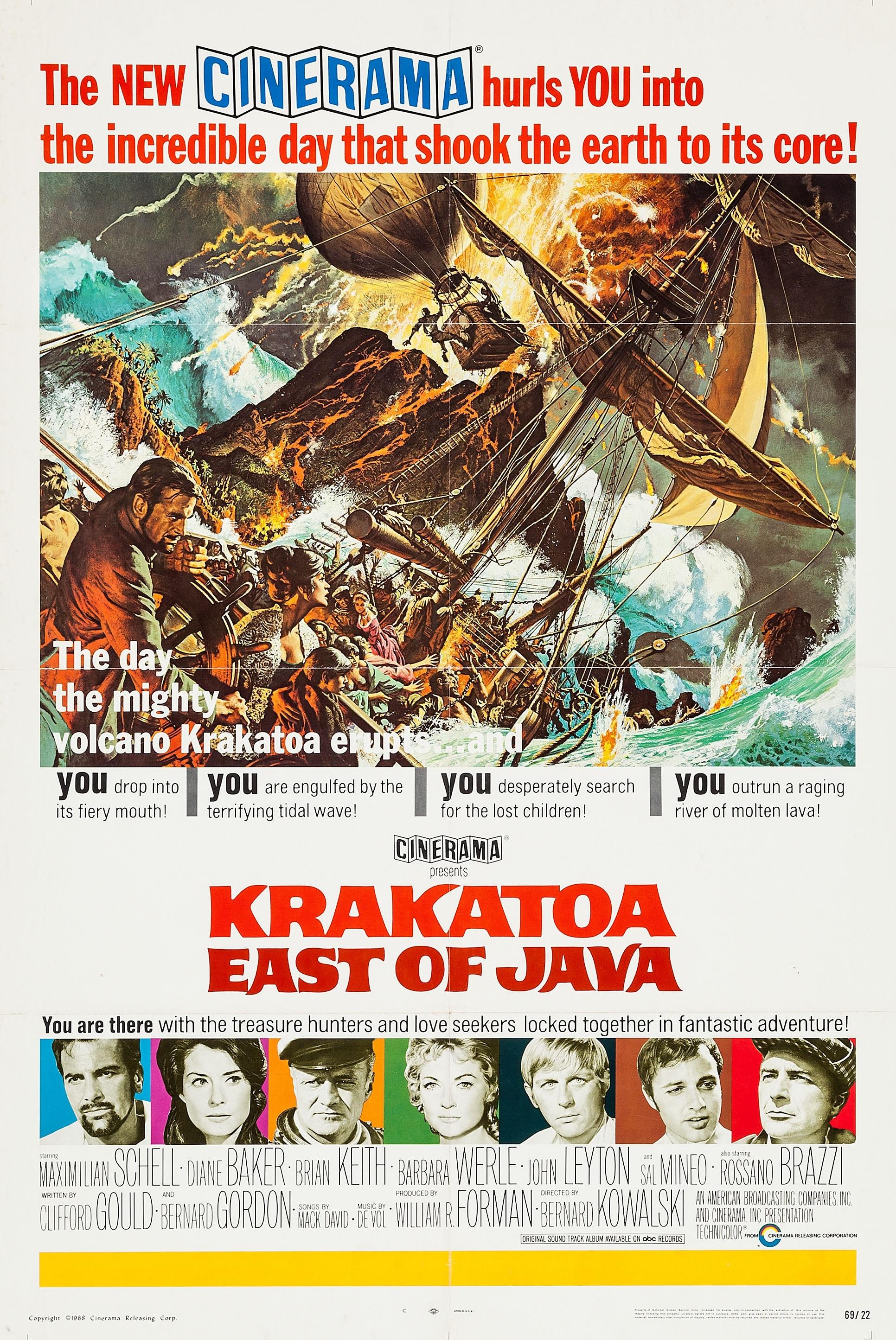 Poster Krakatoa: East of Java