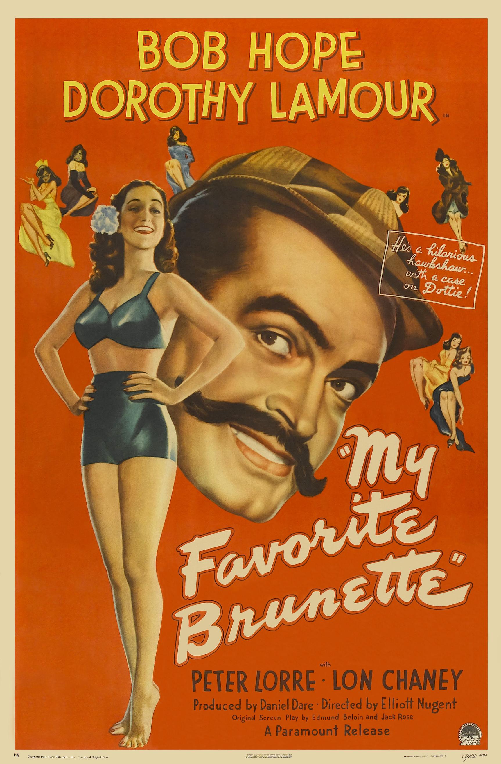 Poster My Favorite Brunette