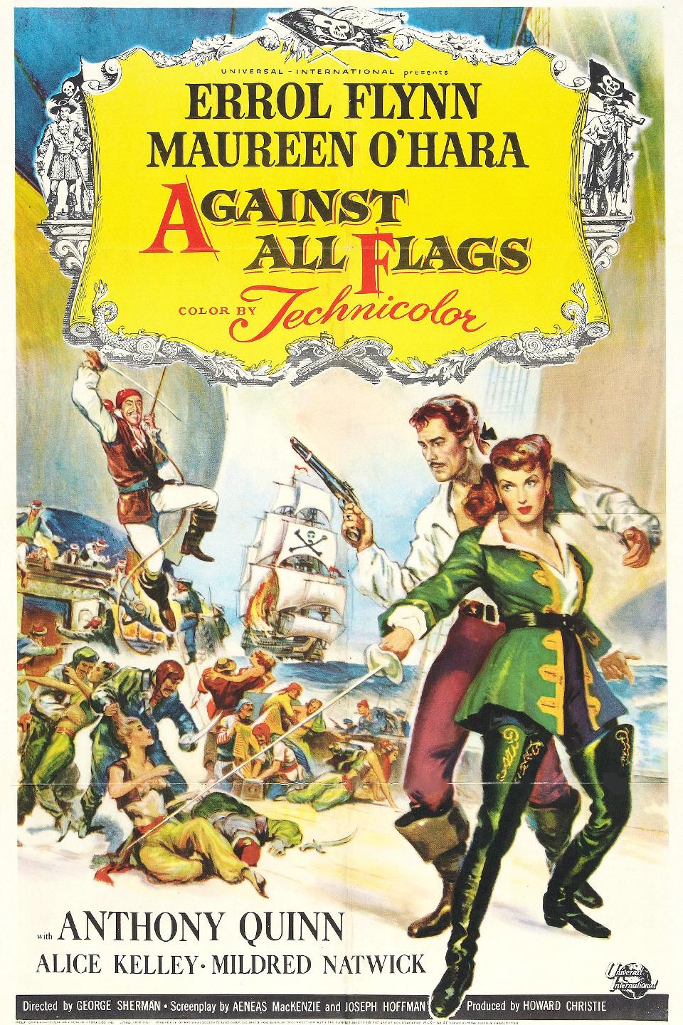 Poster Against All Flags