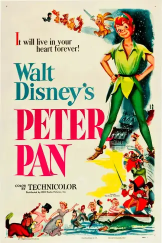 Peter Pan (1953) poster