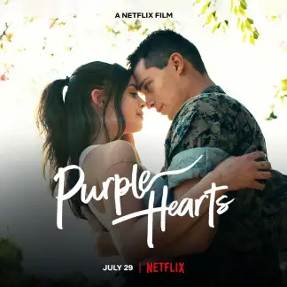 Purple Hearts (2022) poster