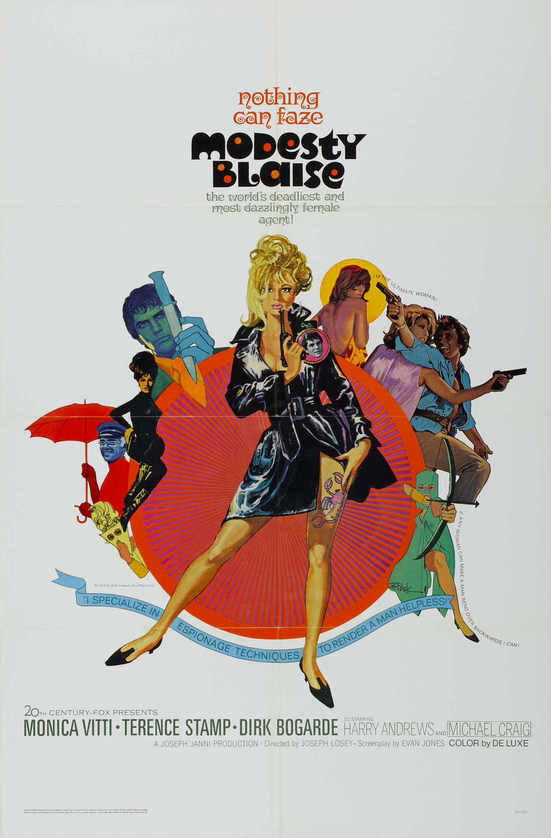 Poster Modesty Blaise
