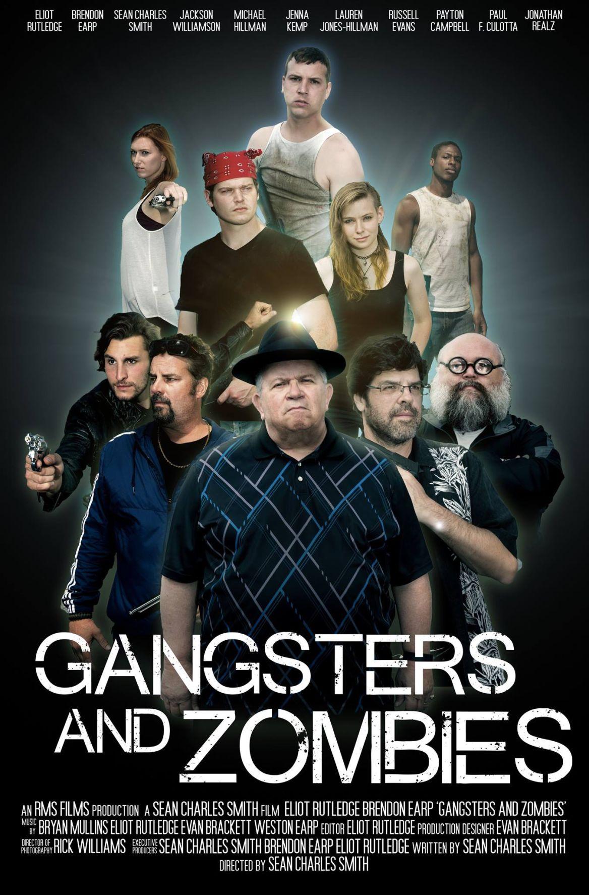 Poster Gangsters and Zombies