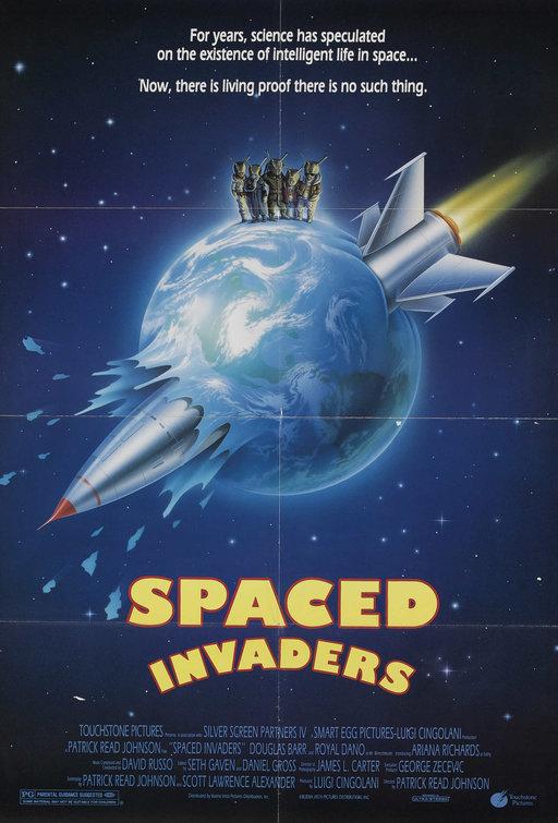 Poster Spaced Invaders