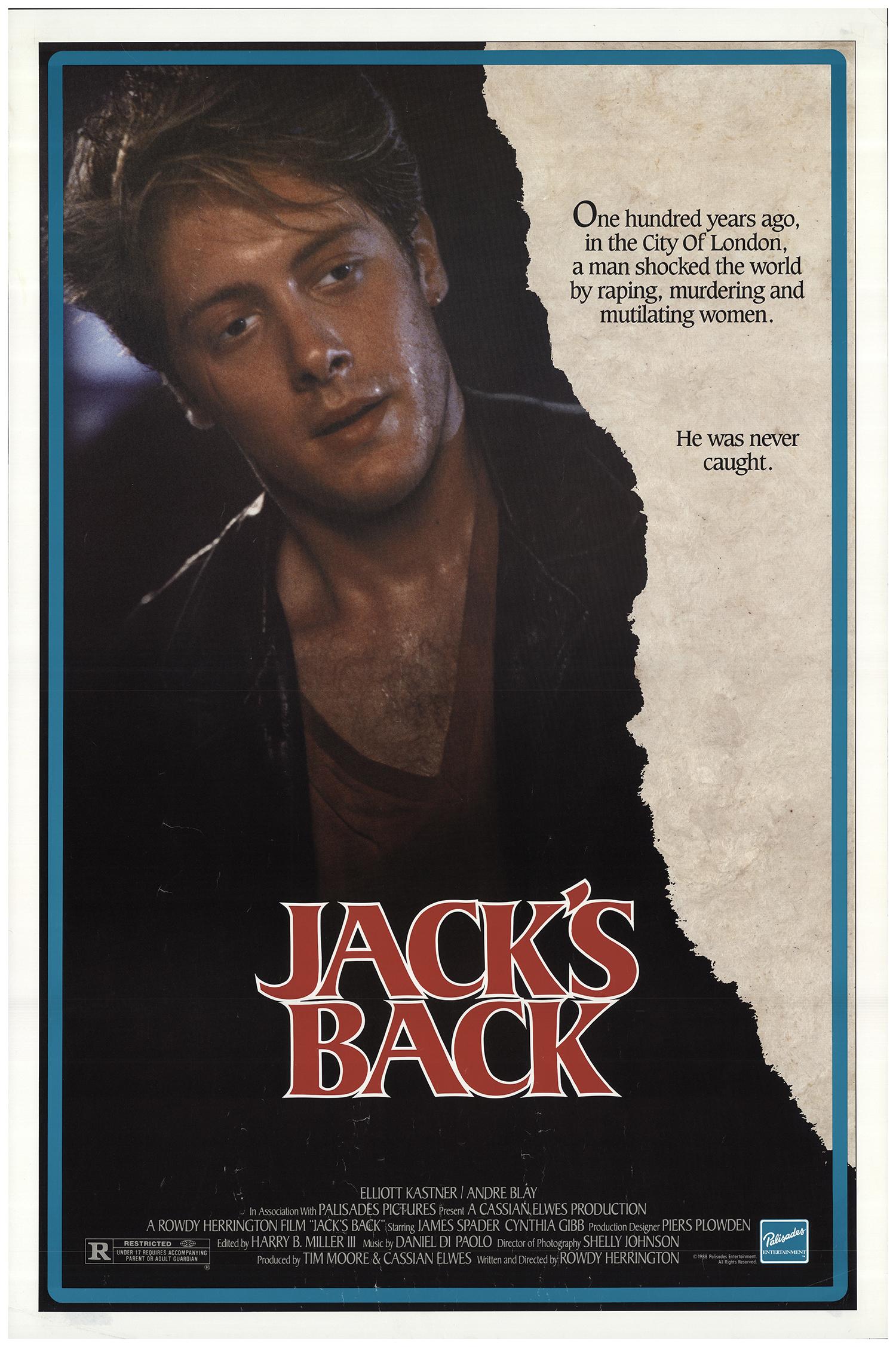 Poster Jack's Back