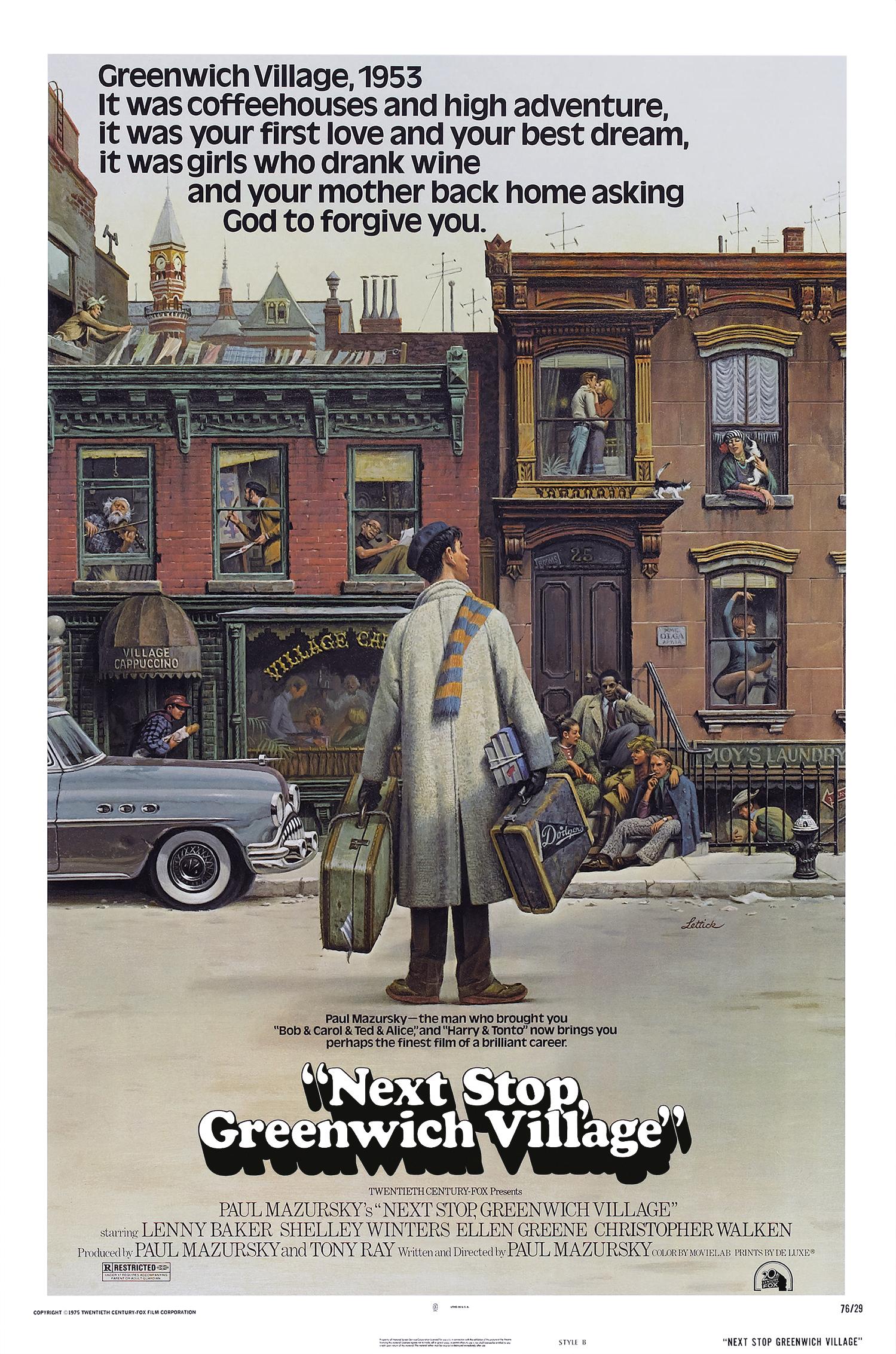 Poster Next Stop, Greenwich Village