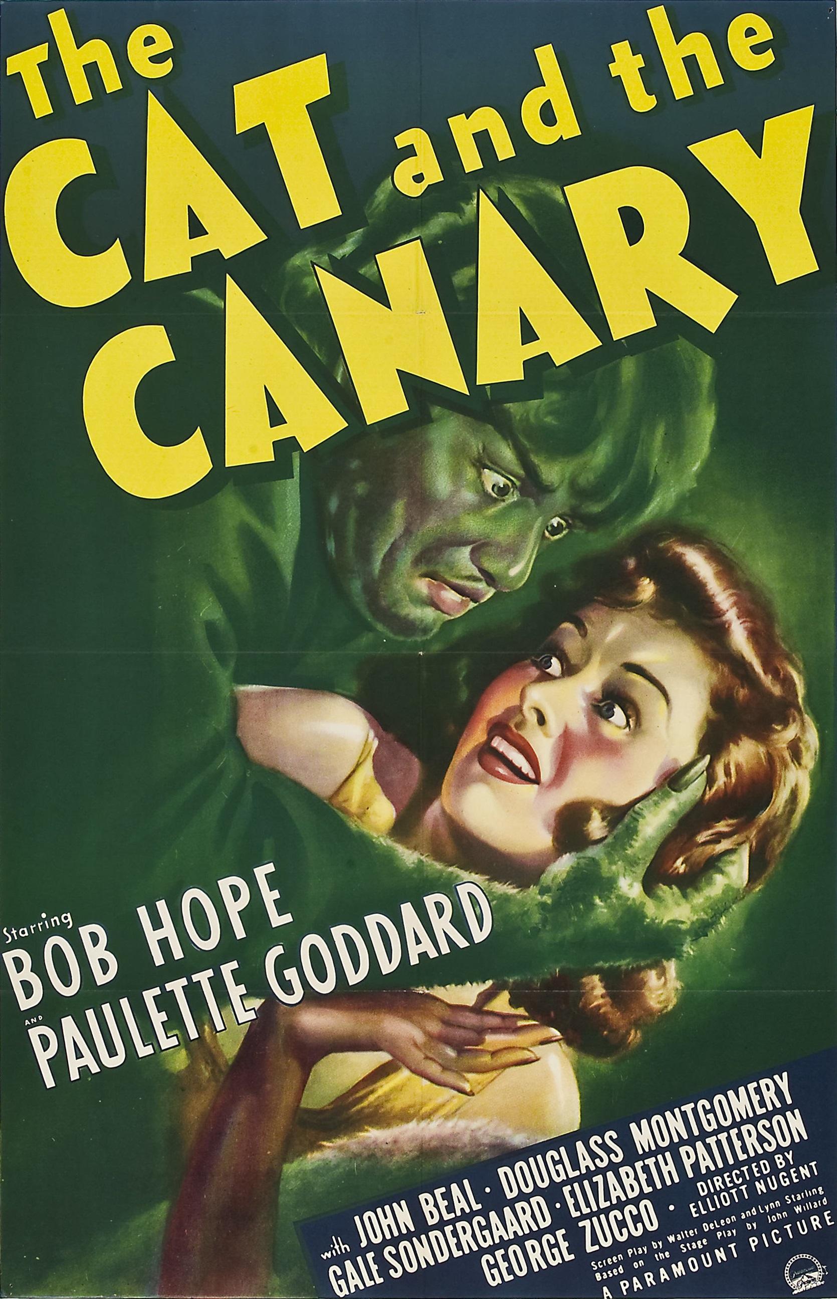 Poster The Cat and the Canary