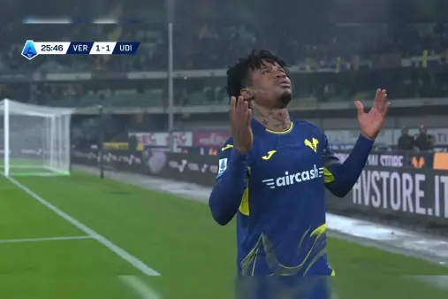 Hellas Verona VS Udinese Calcio Highlight