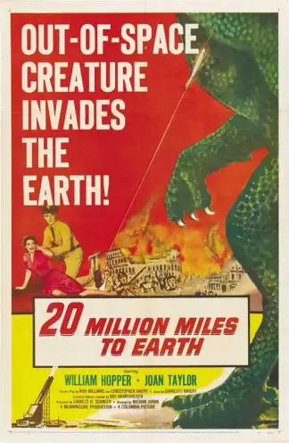 20 Million Miles to Earth (1957) poster