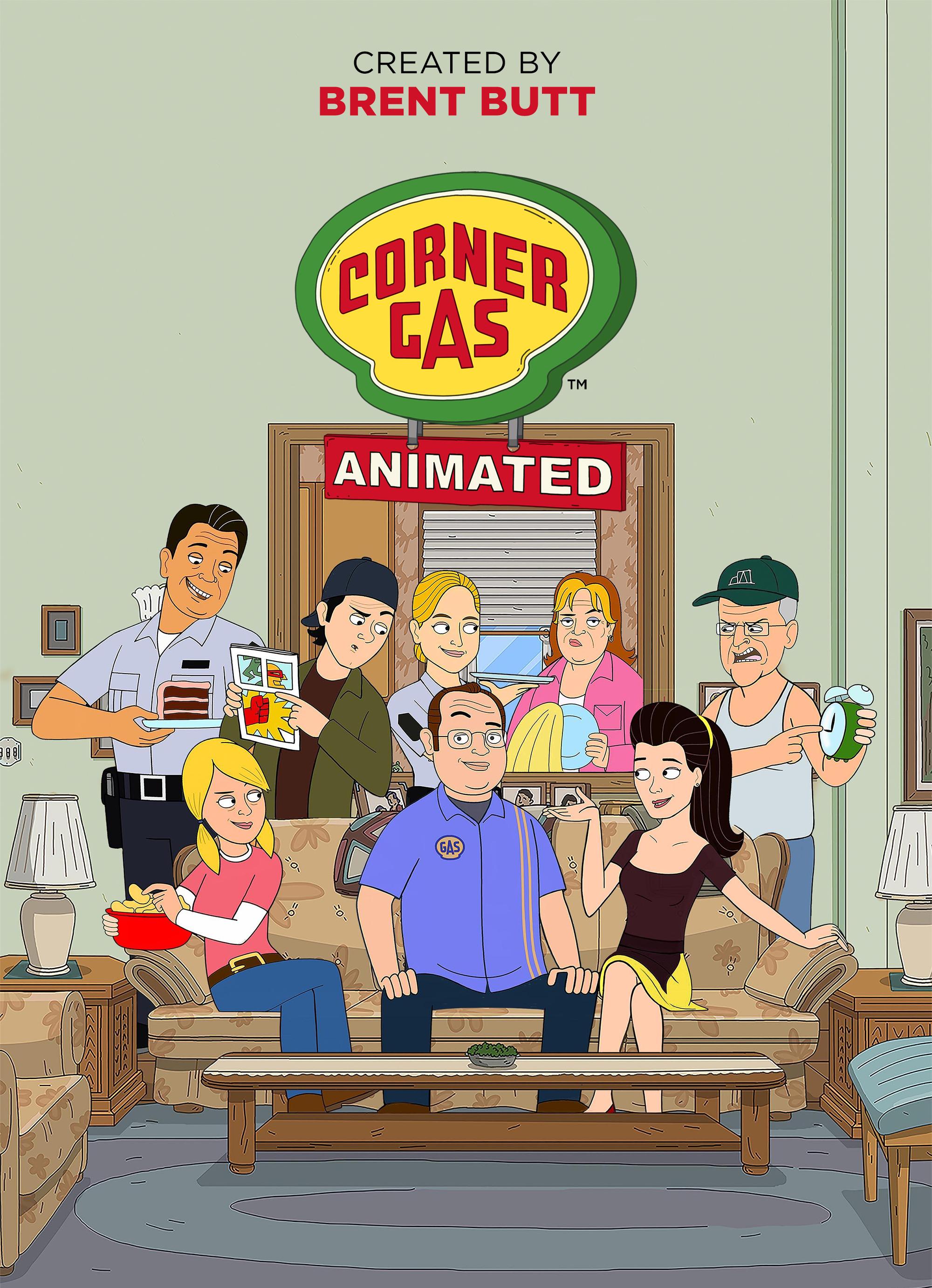 Poster Corner Gas Animated