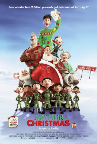 Arthur Christmas (2011) poster