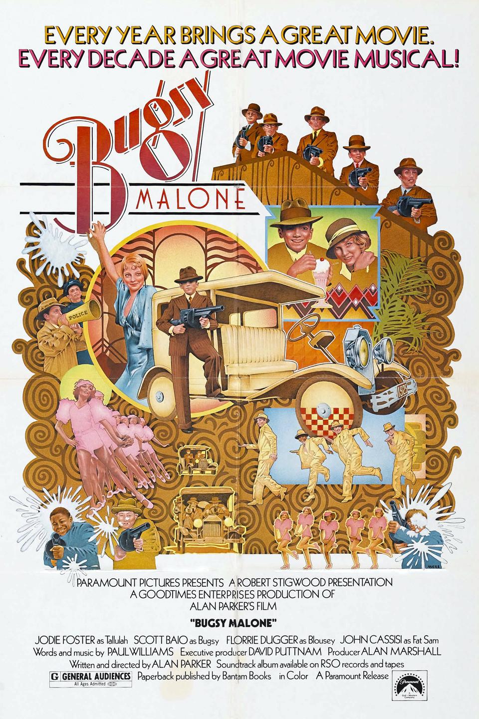 Poster Bugsy Malone