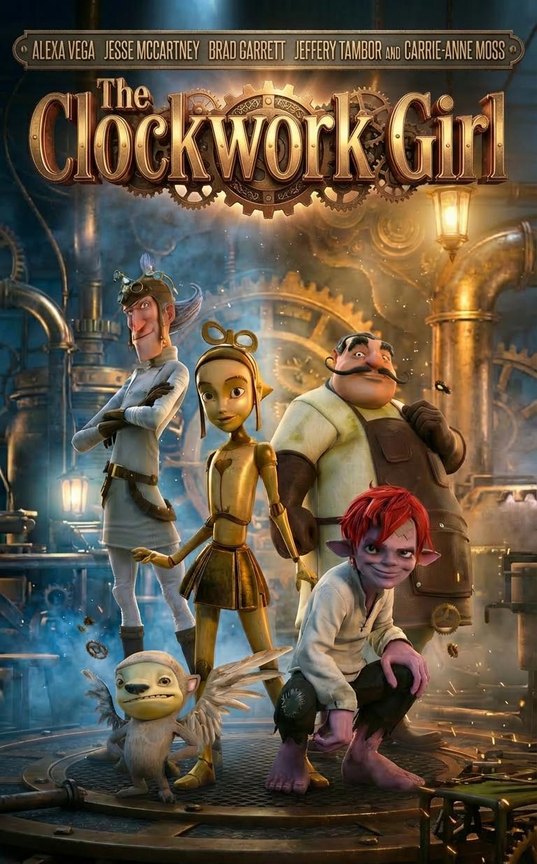 Poster The Clockwork Girl