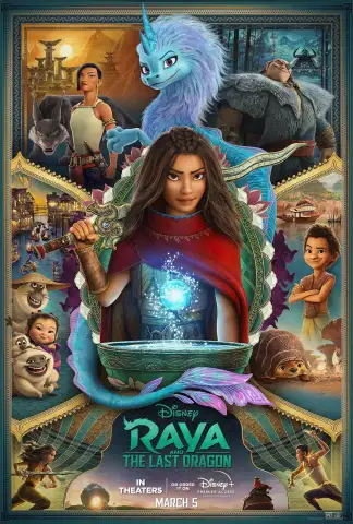 Raya and the Last Dragon (2021) poster