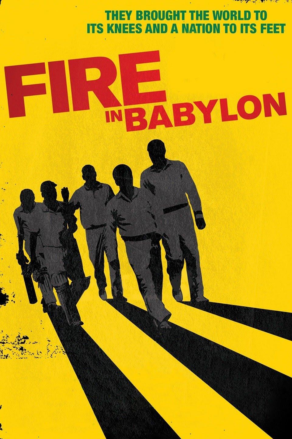 Poster Fire in Babylon