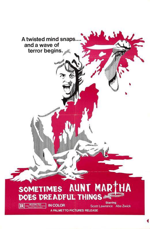 Poster Sometimes Aunt Martha Does Dreadful Things