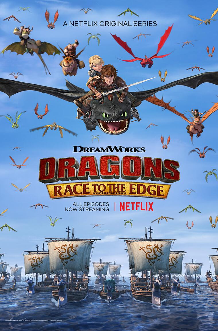 Dragons: Race to the Edge S1-S6