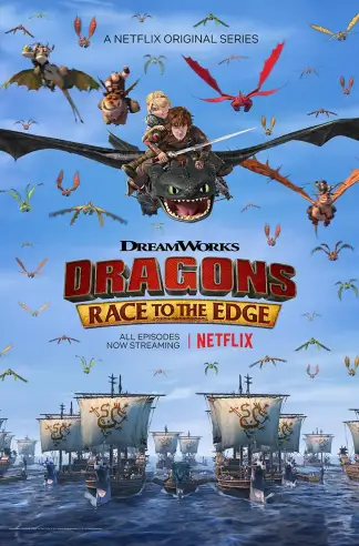 Dragons: Race to the Edge (2015) poster
