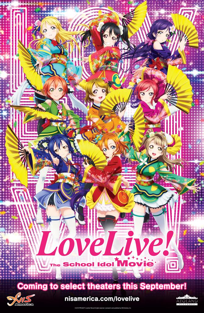 Poster Love Live! The School Idol Movie