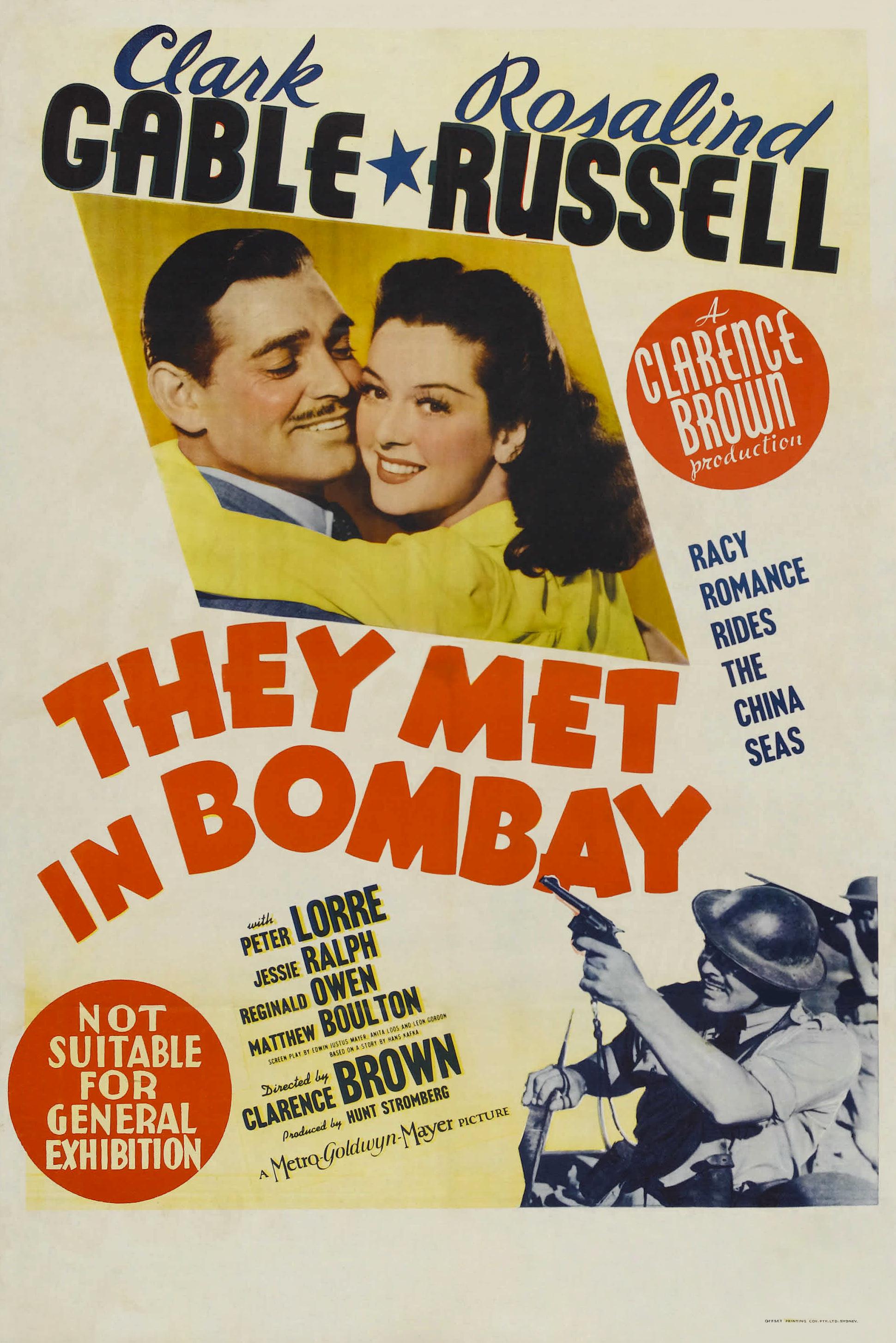Poster They Met in Bombay