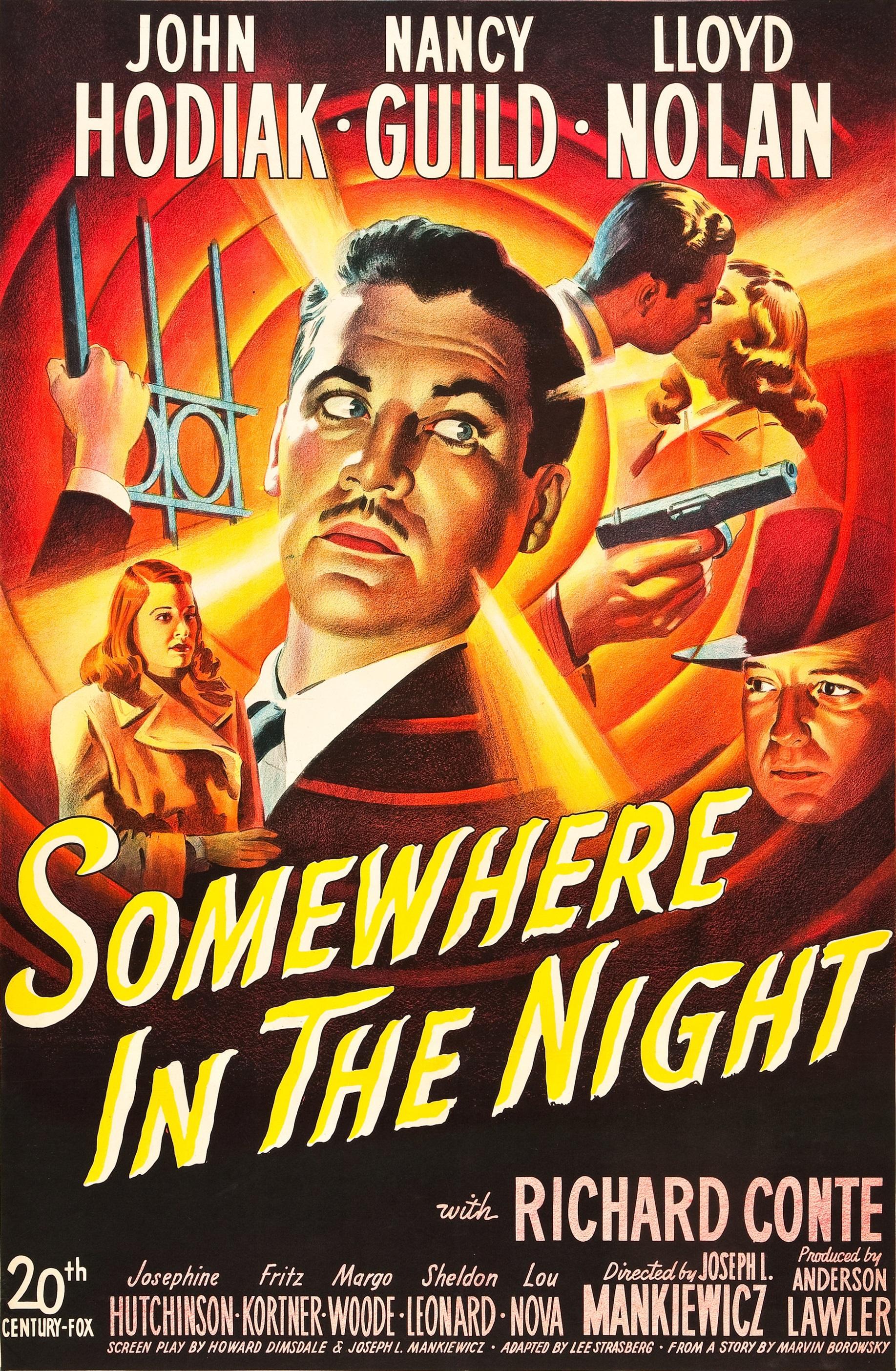 Poster Somewhere in the Night