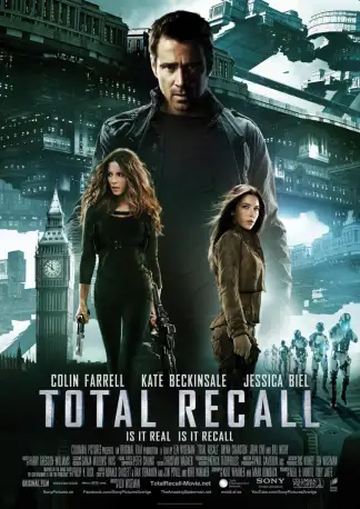 Total Recall (2012) poster
