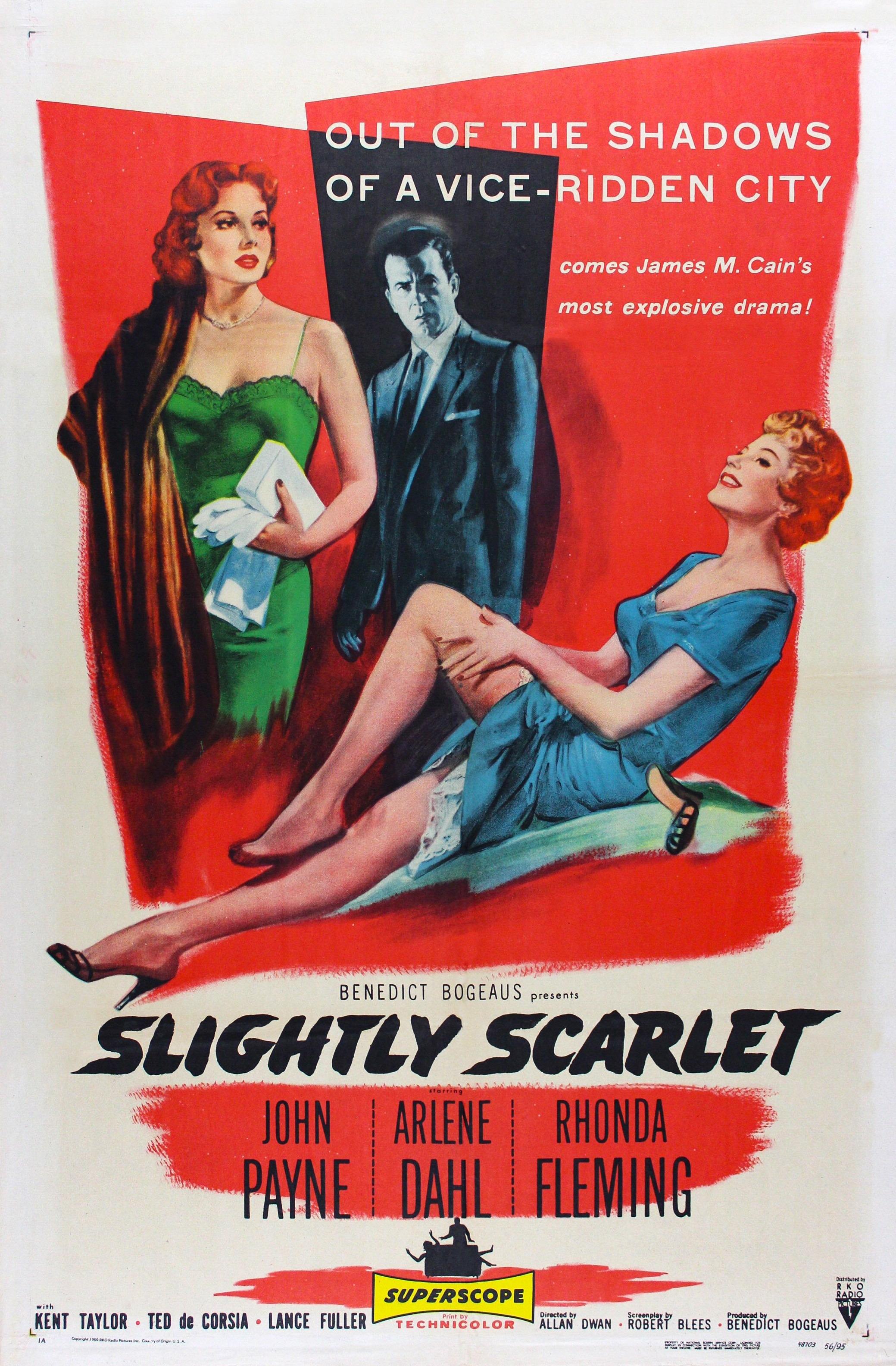 Poster Slightly Scarlet