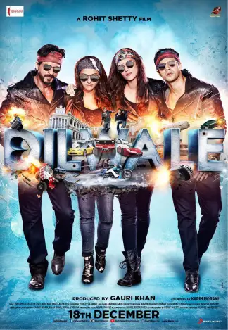 Dilwale (2015) poster