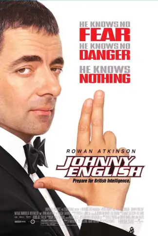 Johnny English (2003) poster