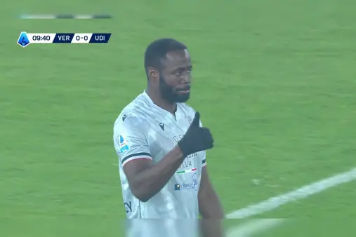 Hellas Verona VS Udinese Calcio Highlight