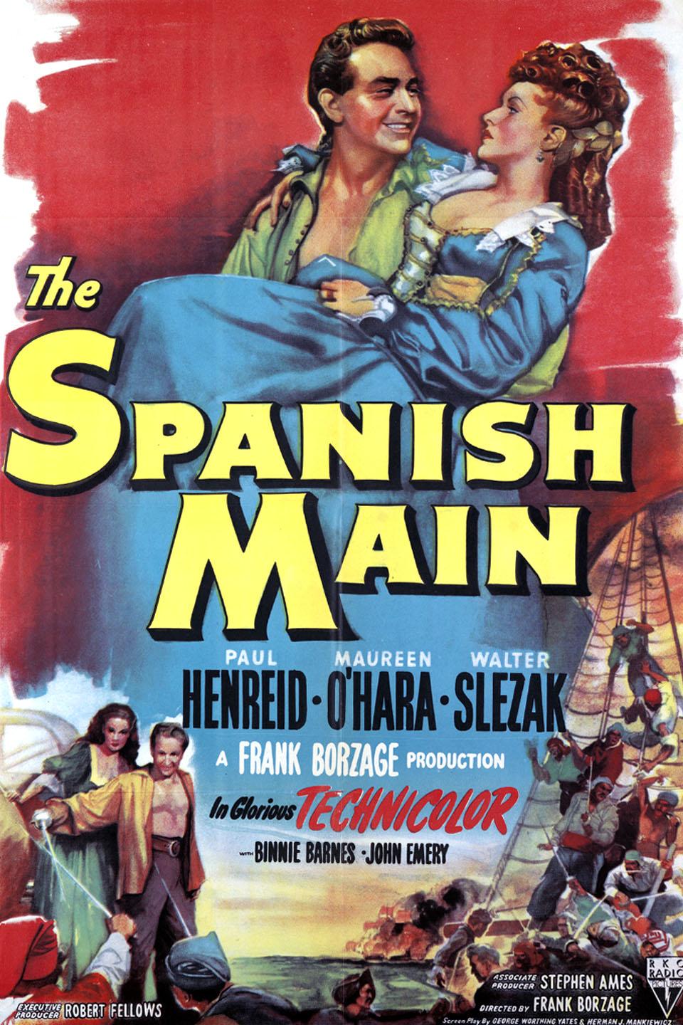Poster The Spanish Main