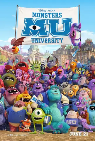 Monsters University (2013) poster