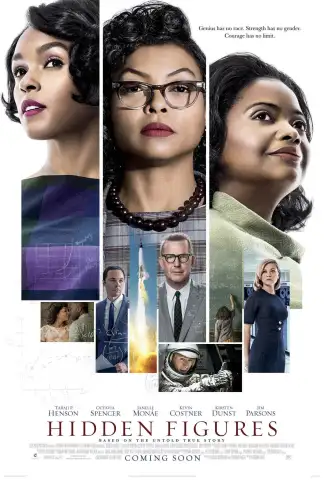 Hidden Figures (2017) poster