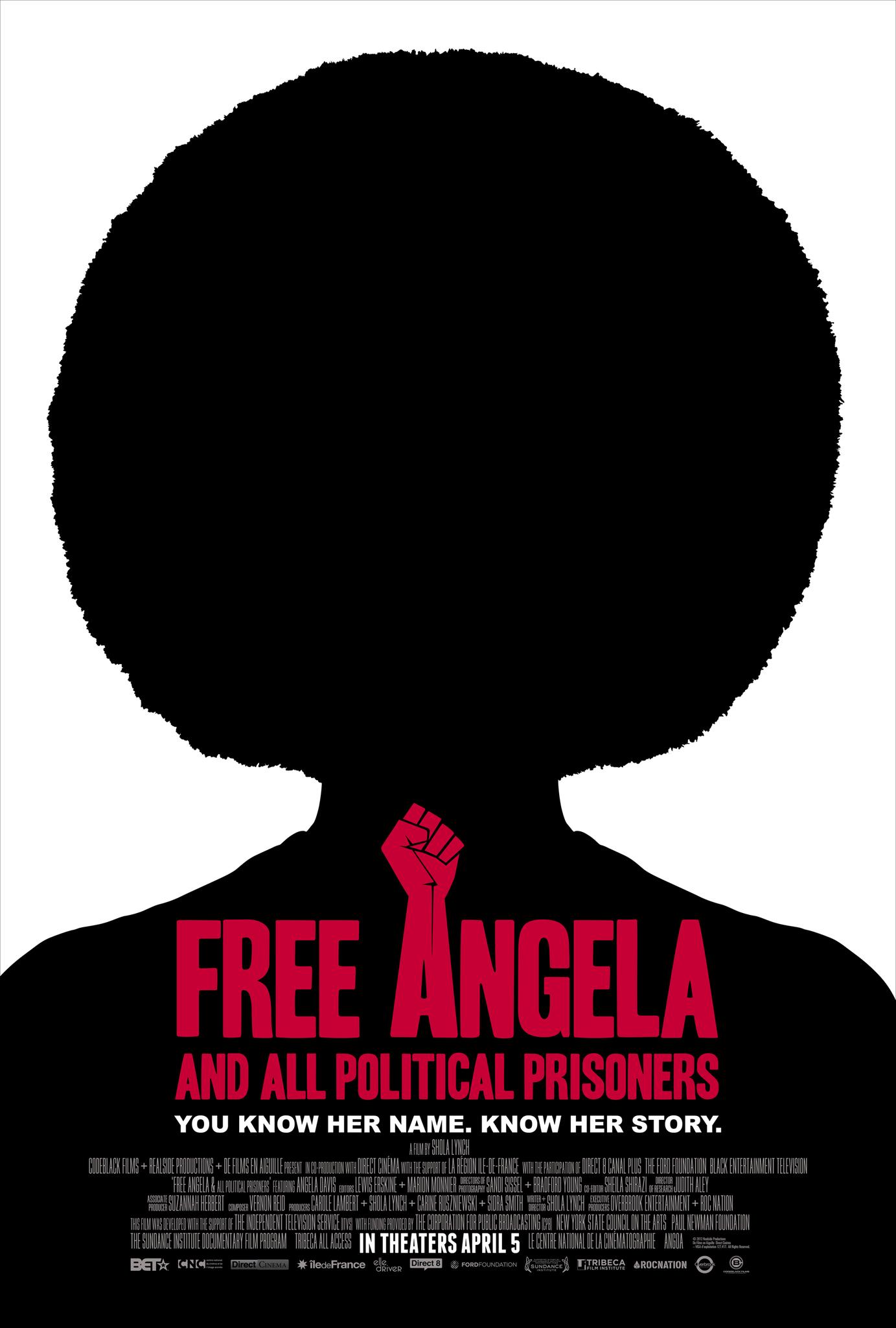 Poster Free Angela and All Political Prisoners