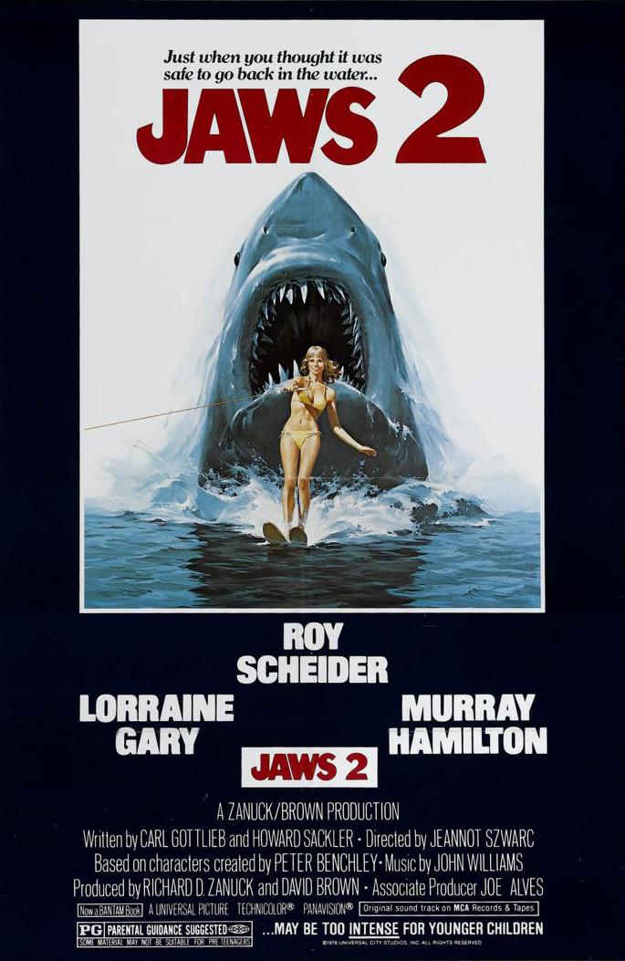 Jaws 2 poster