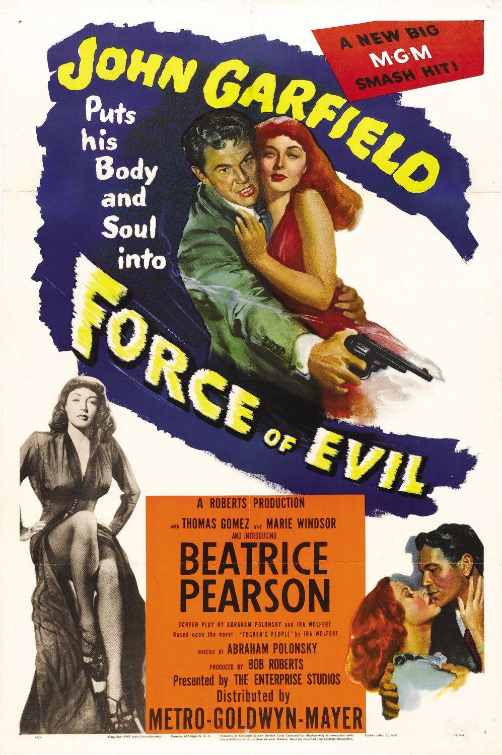 Poster Force of Evil