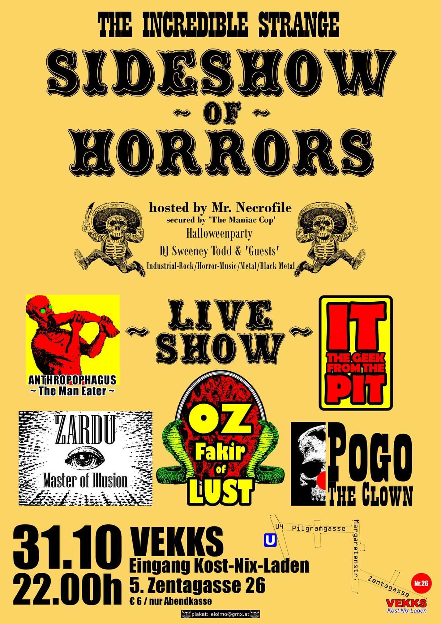 The Incredible Strange Sideshow of Horrors