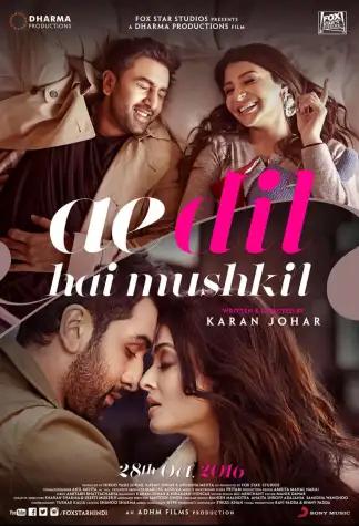 Ae Dil Hai Mushkil (2016) poster