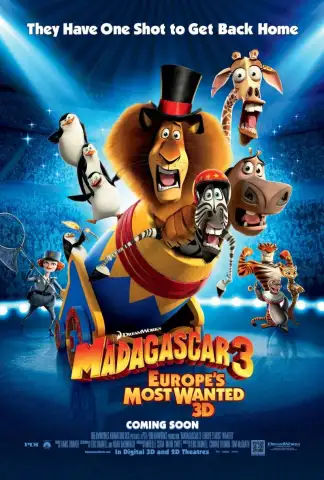 Madagascar 3: Europe's Most Wanted (2012) poster