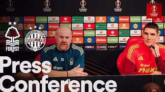 Sean Dyche & Nikola Milenković Press Conference 🎙️ | Forest vs Ferencváros | UEFA Europa League