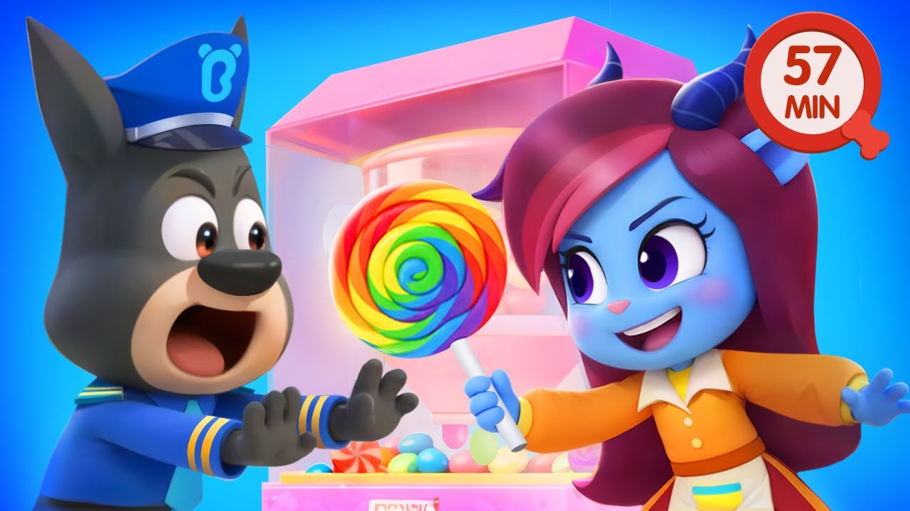 Don't Eat Too Much Candy | Good Eating Habits | Police Cartoon | Sheriff Labrador